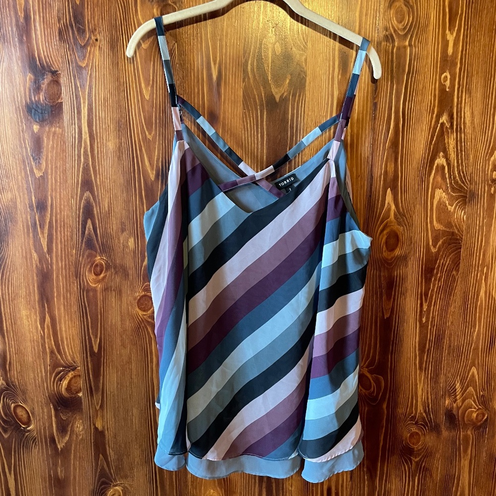 Torrid Woman's 2X (2) Sleeveless Blouse